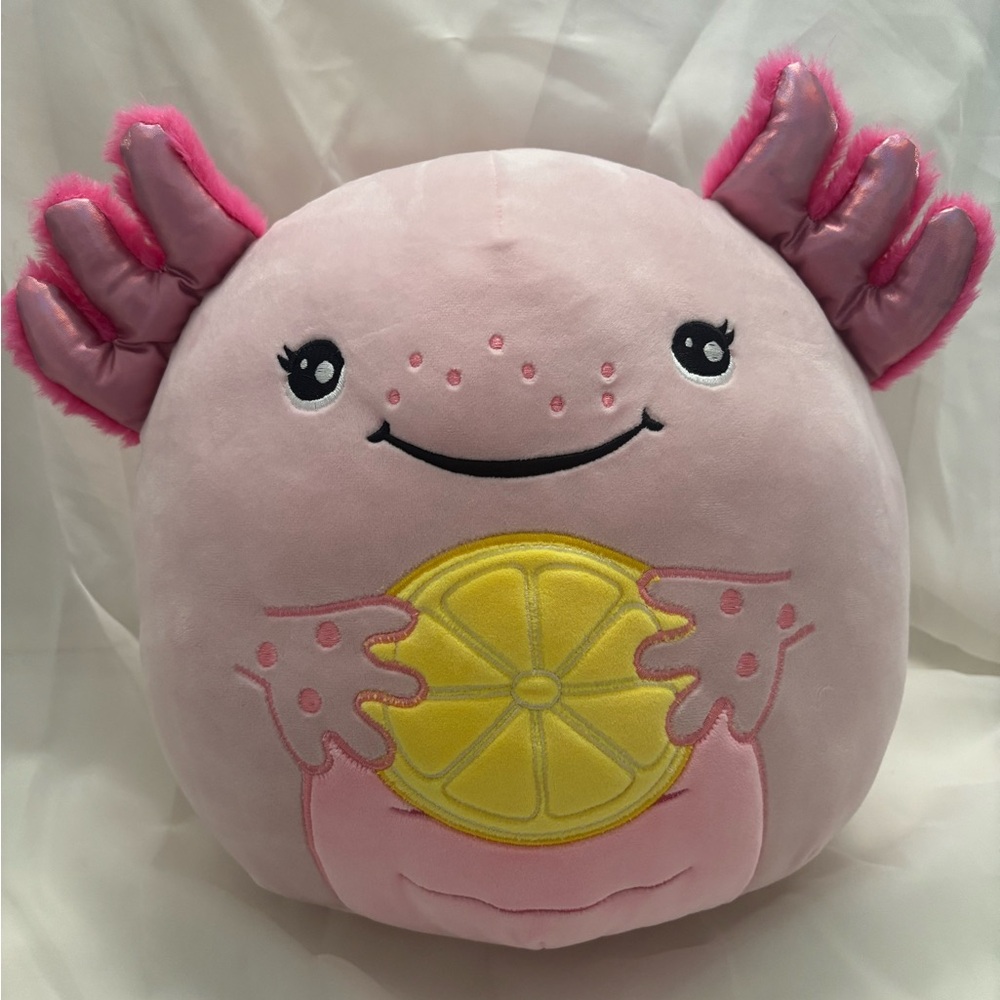 Girl Scouts 2024 "Own Your Magic" Axolotl Plush Mascot ABC Bakers 16"